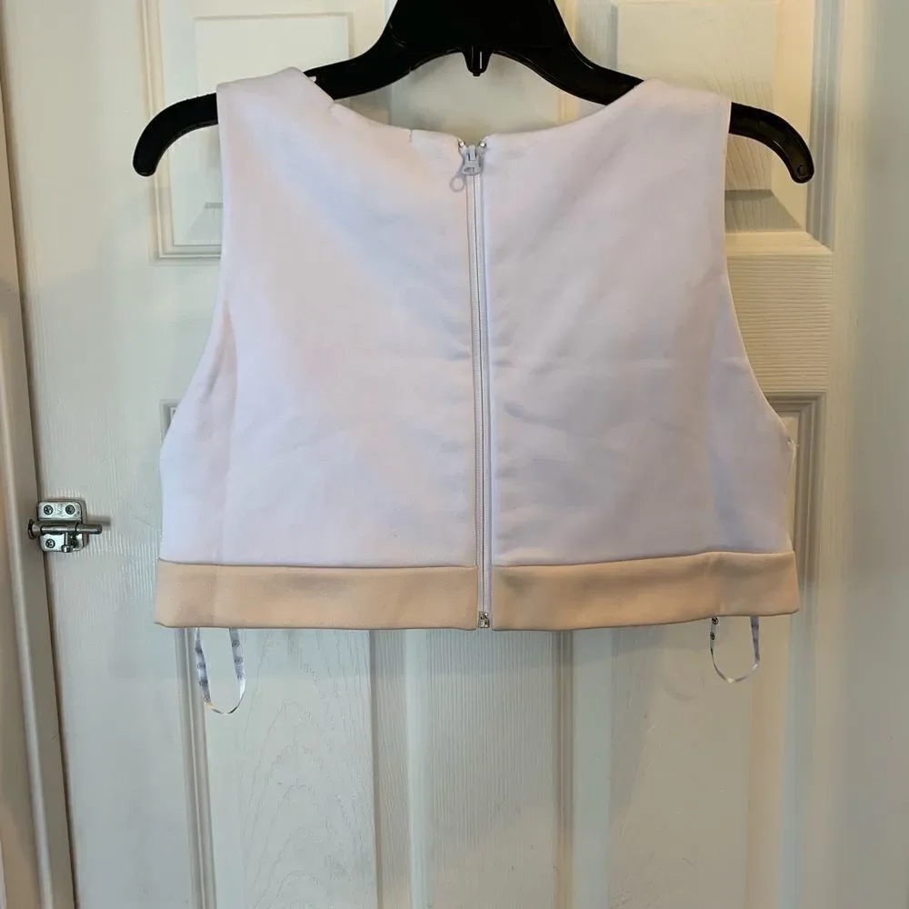 Missguided Square Neck Cream Bralette